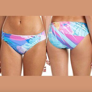 La Blanca Monarch Shirred Hipster Bikini Bottoms‎ SZ 12